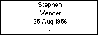 Stephen Wender