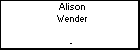 Alison Wender