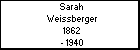 Sarah Weissberger