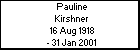 Pauline Kirshner