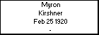 Myron Kirshner