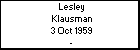 Lesley Klausman